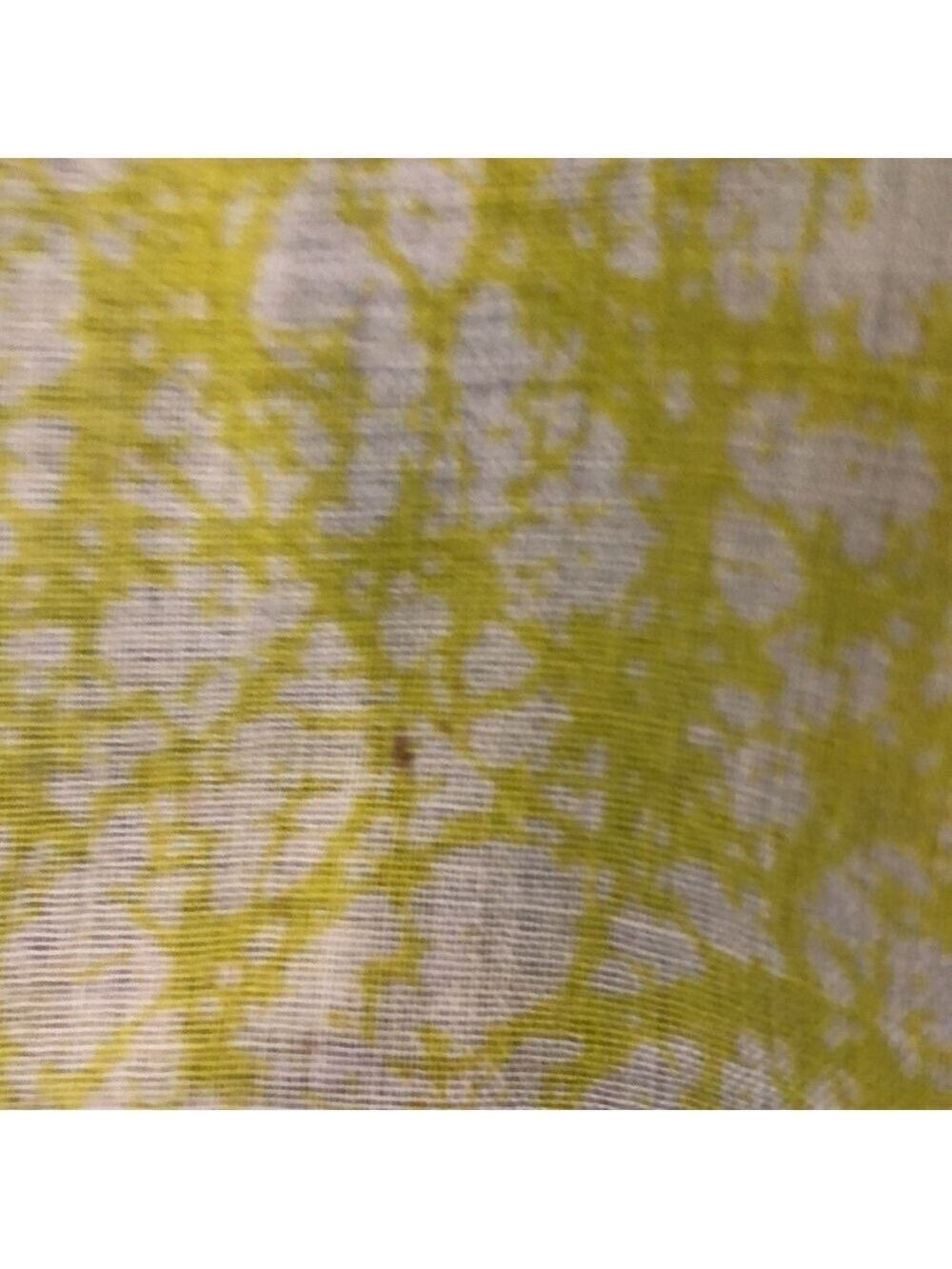𝅺VINTAGE yellow blouse with colorful bird. Wearable art unique Size 3/4 - Picture 9 of 11